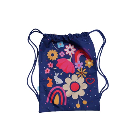 SPE-DSB-FPW - SPENCIL DRAWSTRING BAG Flower Power